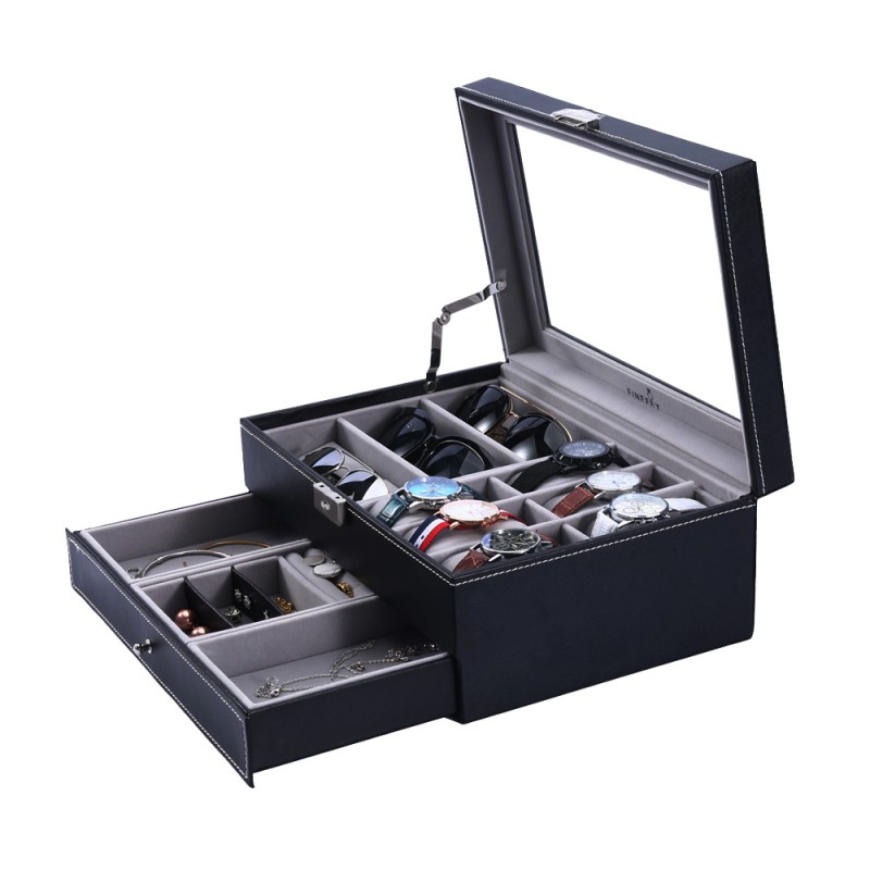 Mens watch and outlet sunglasses box